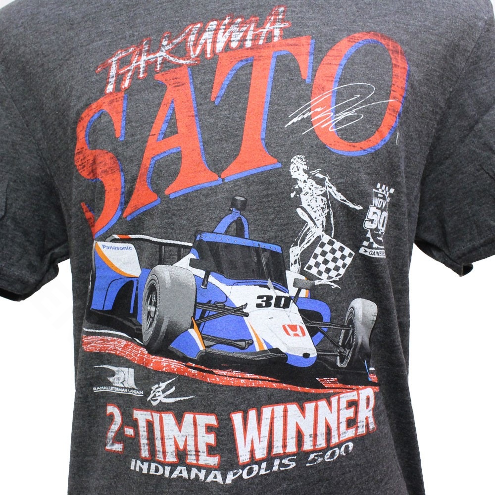 佐藤琢磨 インディ500 優勝記念 Winners Tee TS-US2006 