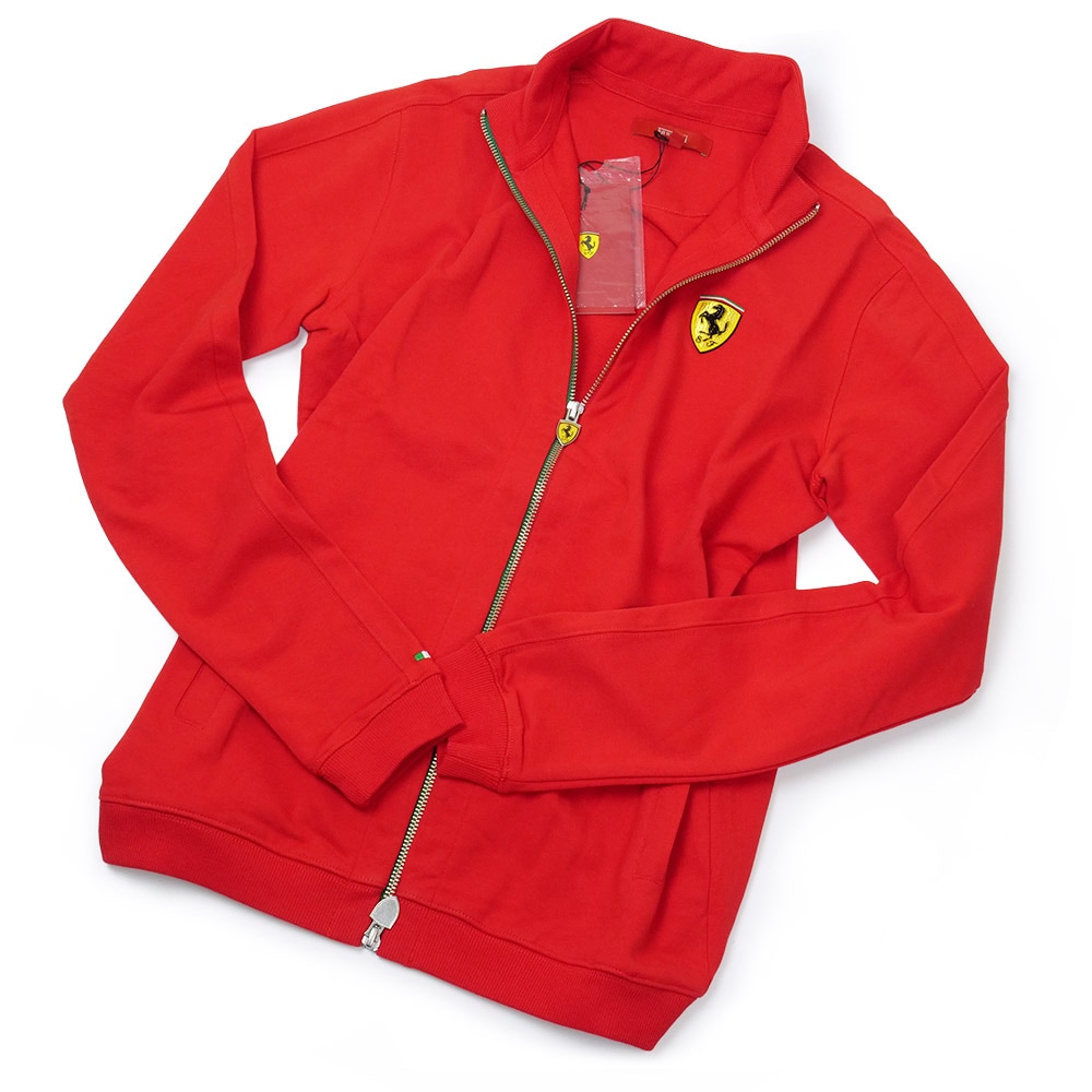フェラーリ レディース SF フルジップ ジャケット レッド