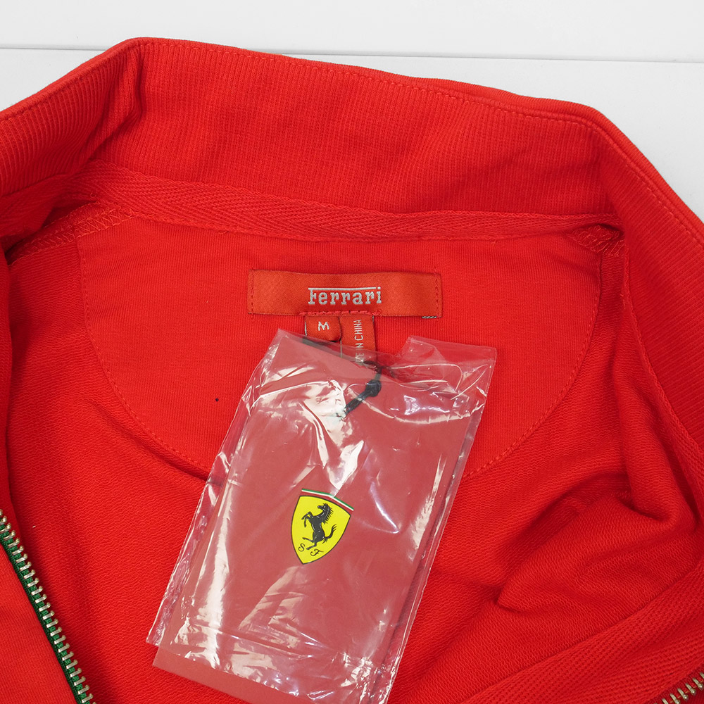 フェラーリ レディース SF フルジップ ジャケット レッド