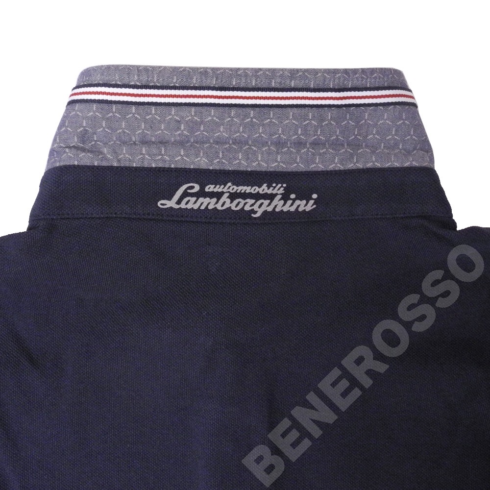 ランボルギーニ メンズ Huracan ペルフォルマンテ ポロ ネイビー（Blu Achelouse）9012178CCU194 