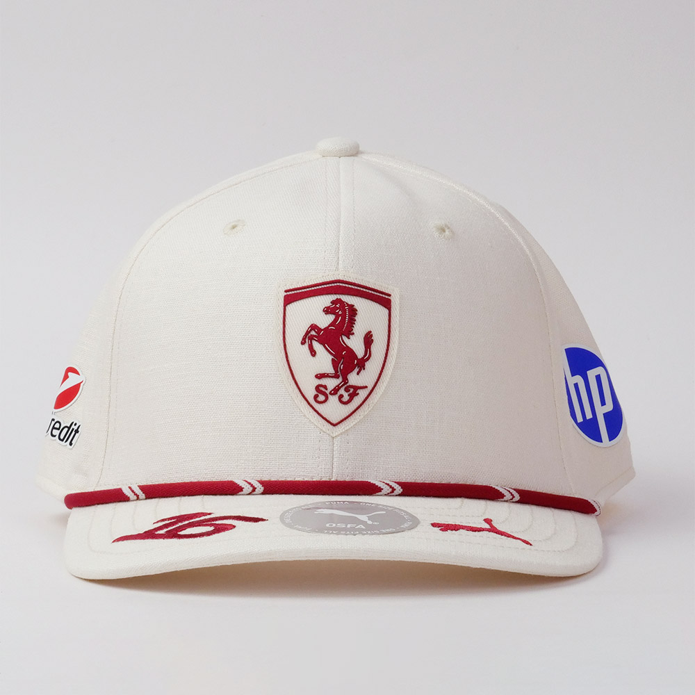 スクーデリア フェラーリ HP チーム C.ルクレール モナコGP キャップ