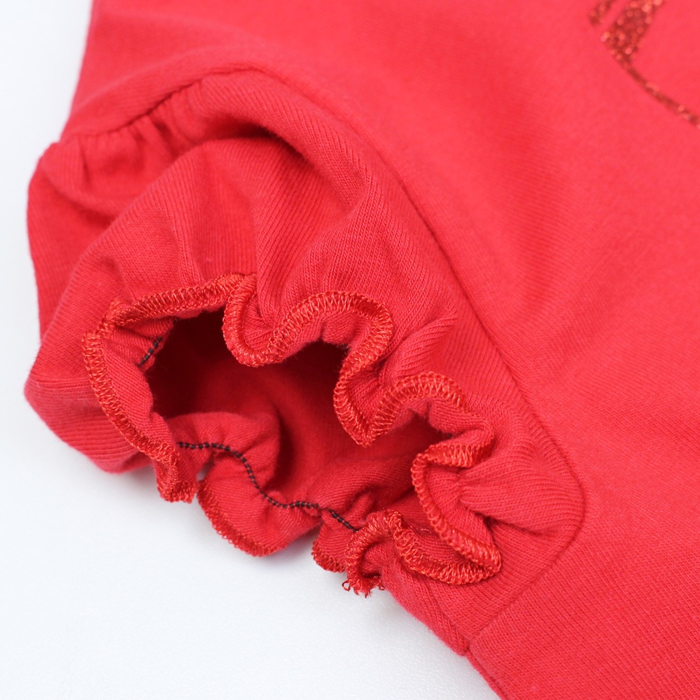 フェラーリ インファント ビッグスクデット グリッター Tシャツ レッド