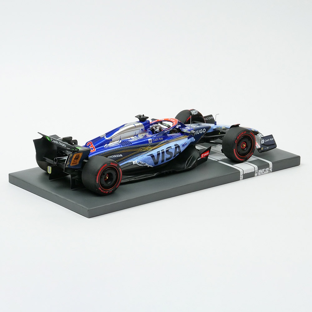 MINICHAMPS 1/18スケール ビザ キャッシュ RB F1チーム VCARB 01 D