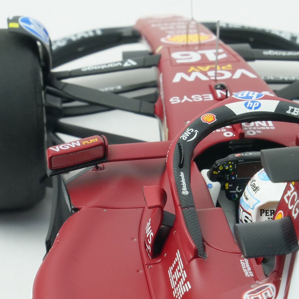 BBR MODELS 1/18スケール フェラーリ SF-25 C.ルクレール モナコGP