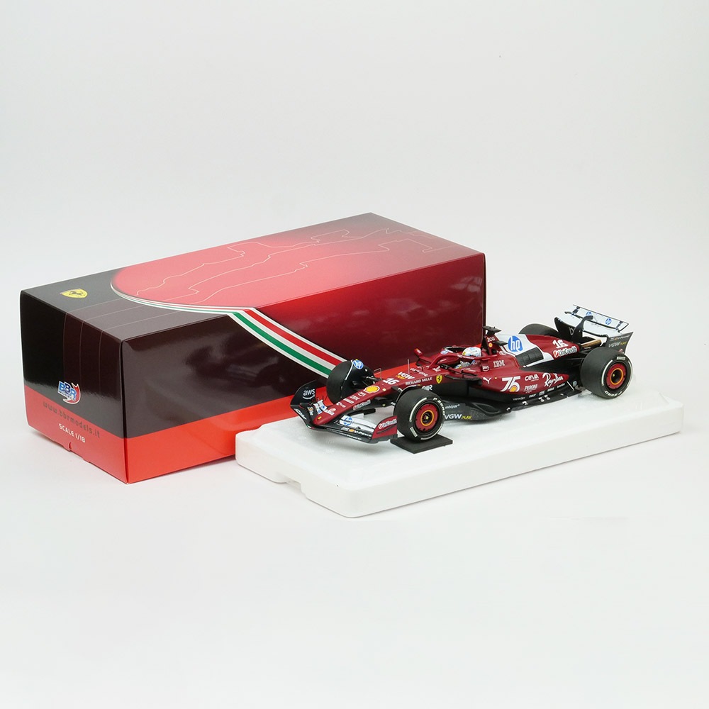 BBR MODELS 1/18スケール フェラーリ SF-25 C.ルクレール モナコGP