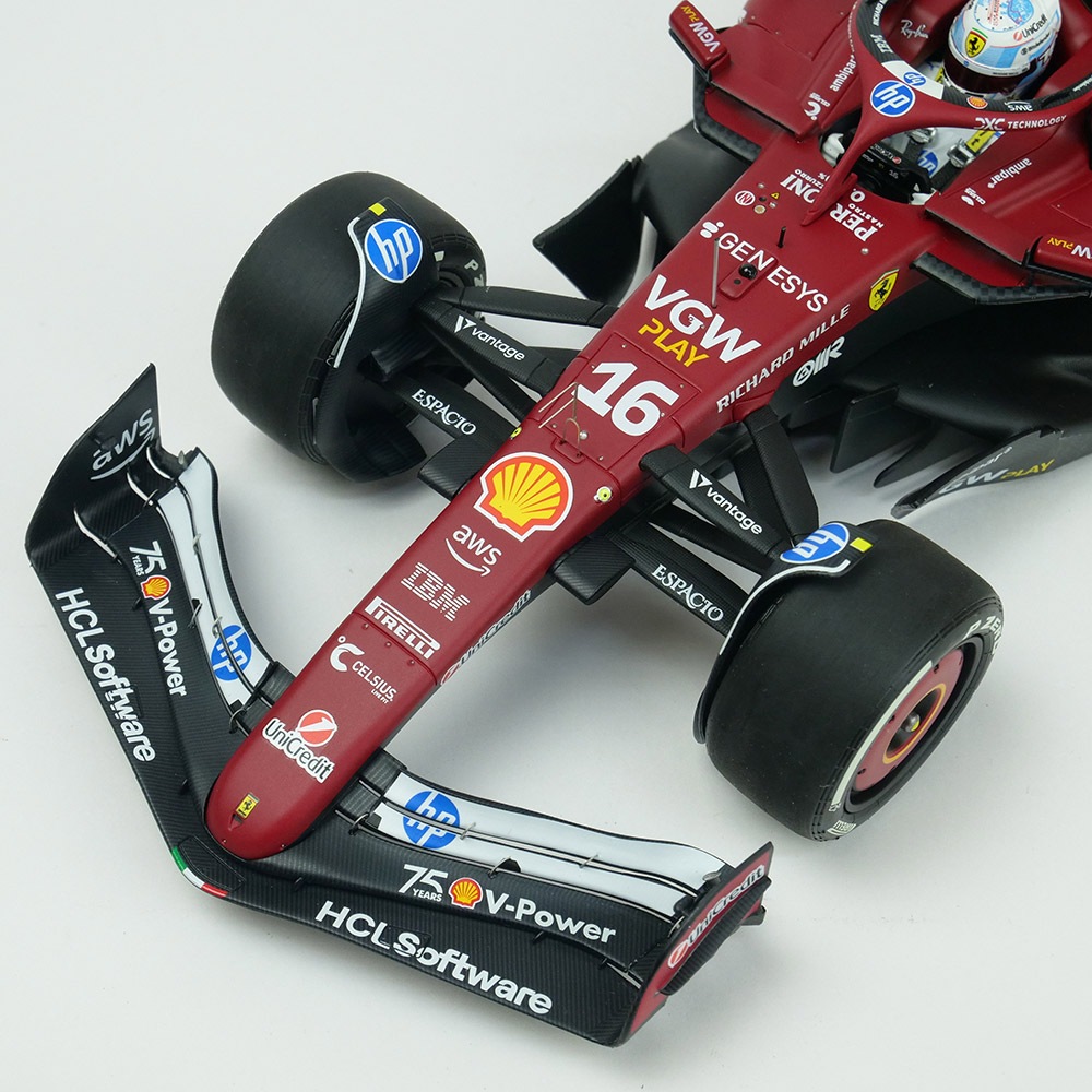 BBR MODELS 1/18スケール フェラーリ SF-25 C.ルクレール モナコGP