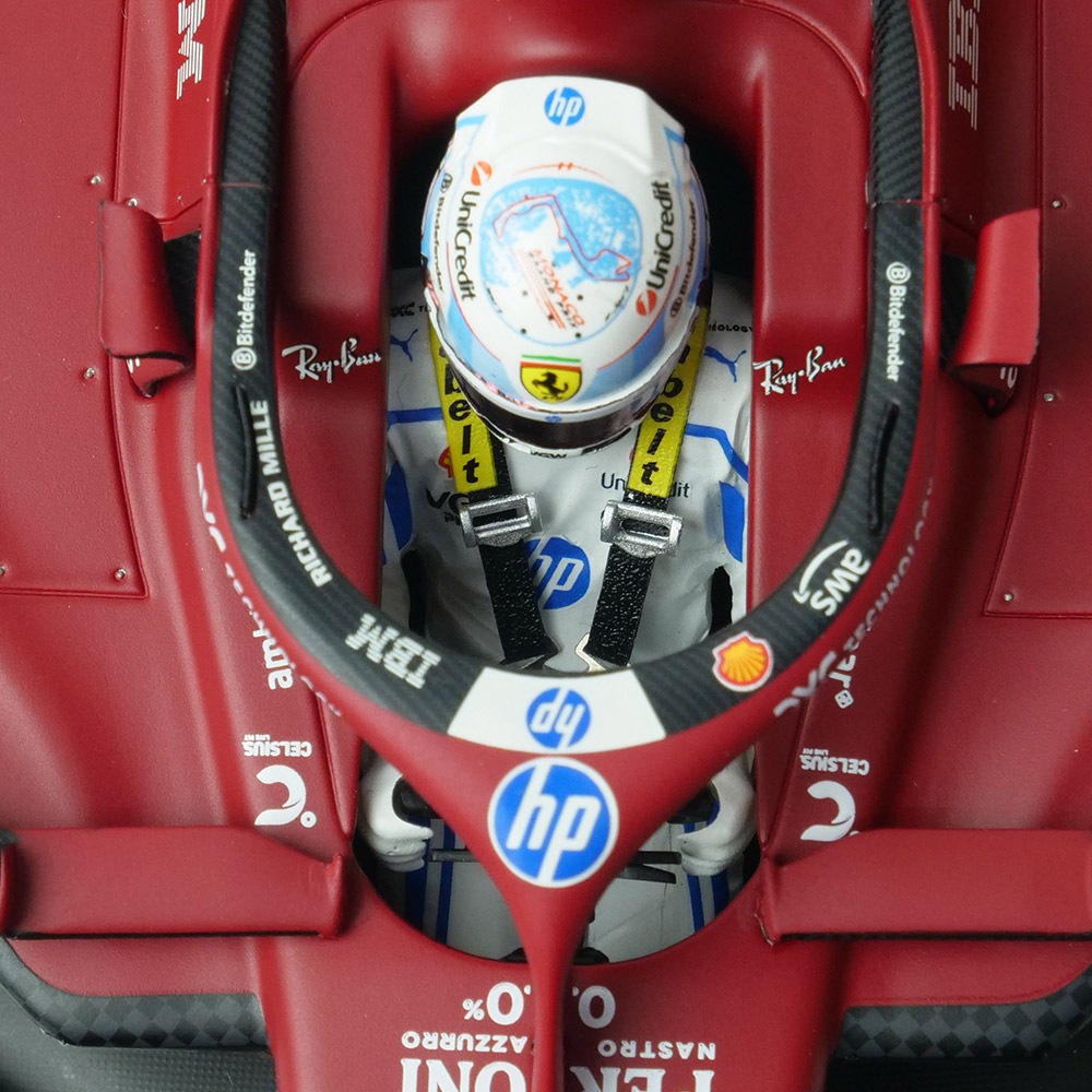 BBR MODELS 1/18スケール フェラーリ SF-25 C.ルクレール モナコGP