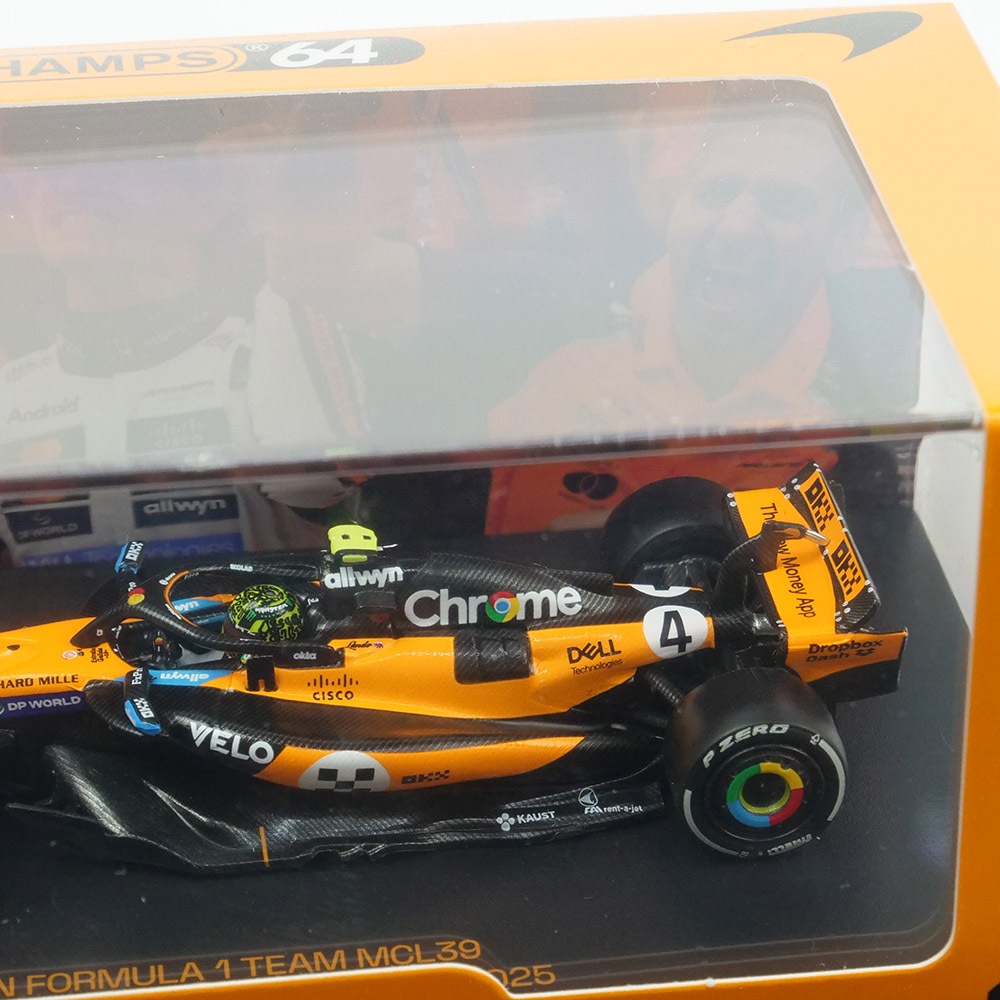 MINICHAMPS 1/64スケール マクラーレン F1チーム MCL39 L.ノリス