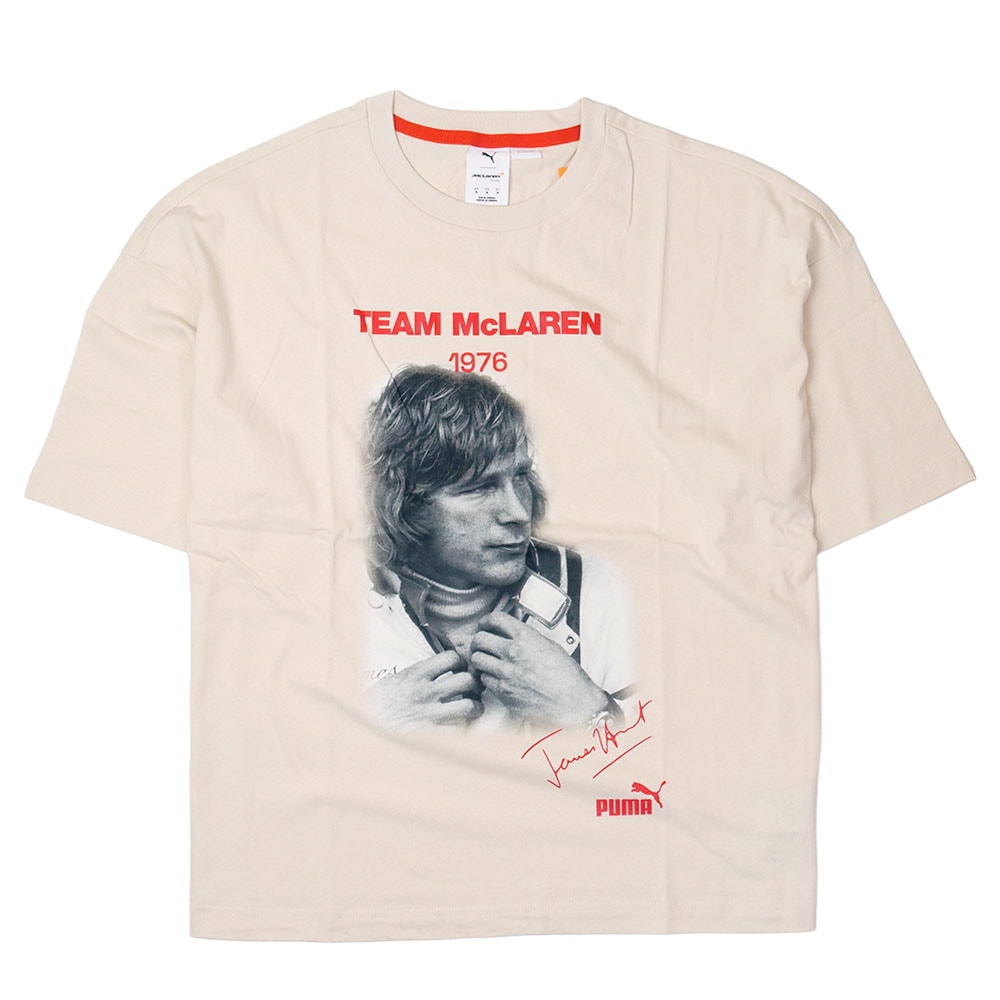 マクラーレン F1 チーム ジェームス･ハント Tシャツ 2026 アイボリー 637820-06