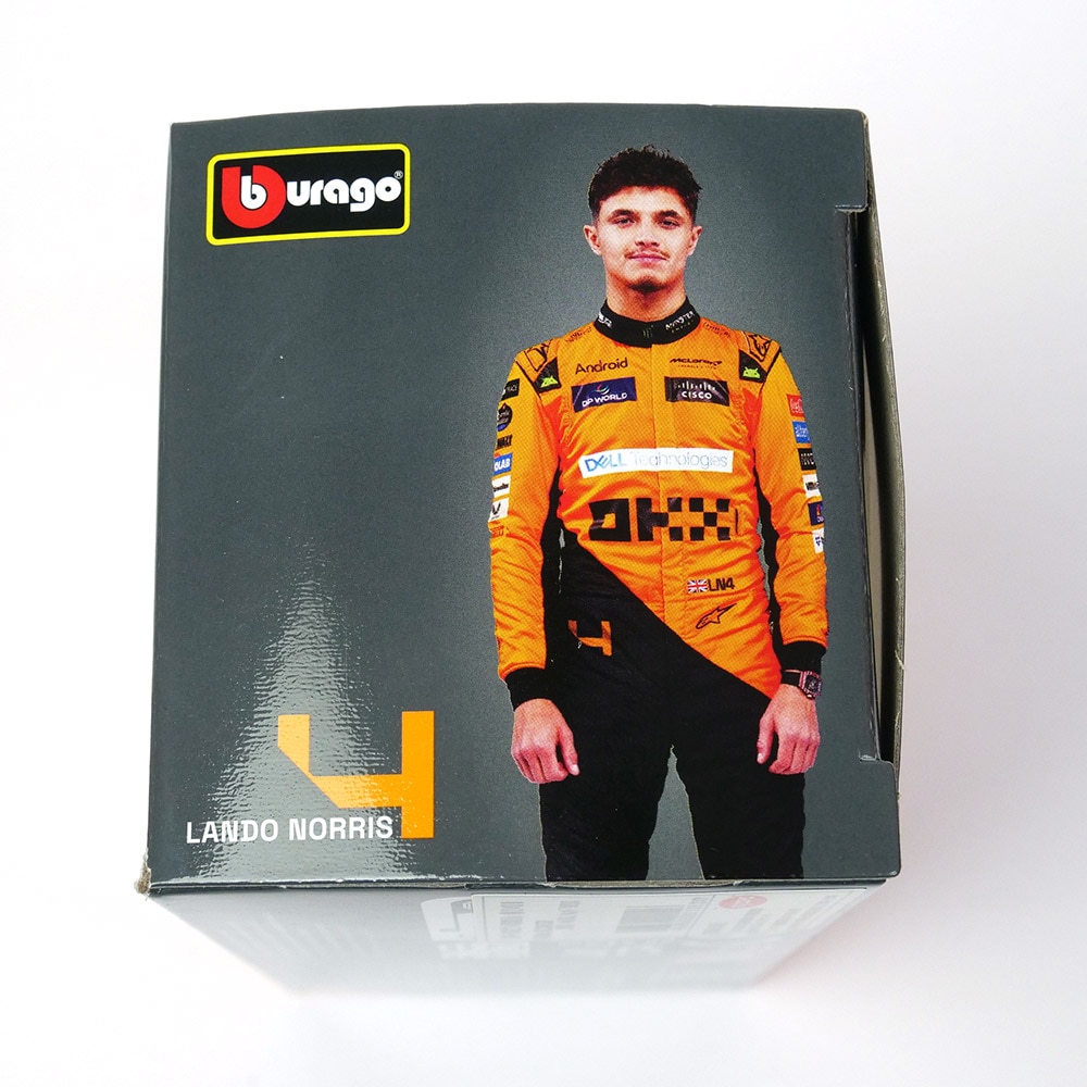 ホレマニー オレンジ ① Bburago 1/43スケール マクラーレン F1 チーム MCL38 マイアミGP 2024