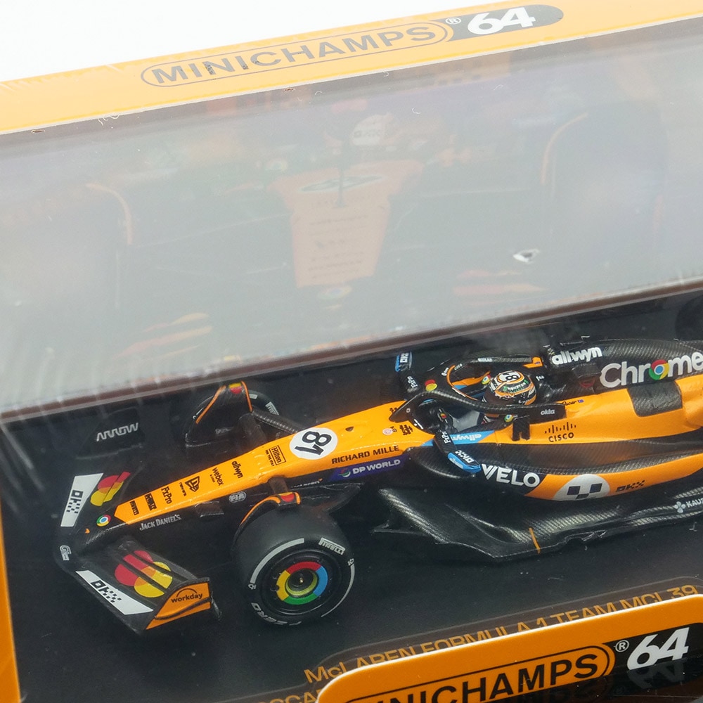 MINICHAMPS 1/64スケール マクラーレン F1チーム MCL39 O.ピアストリ