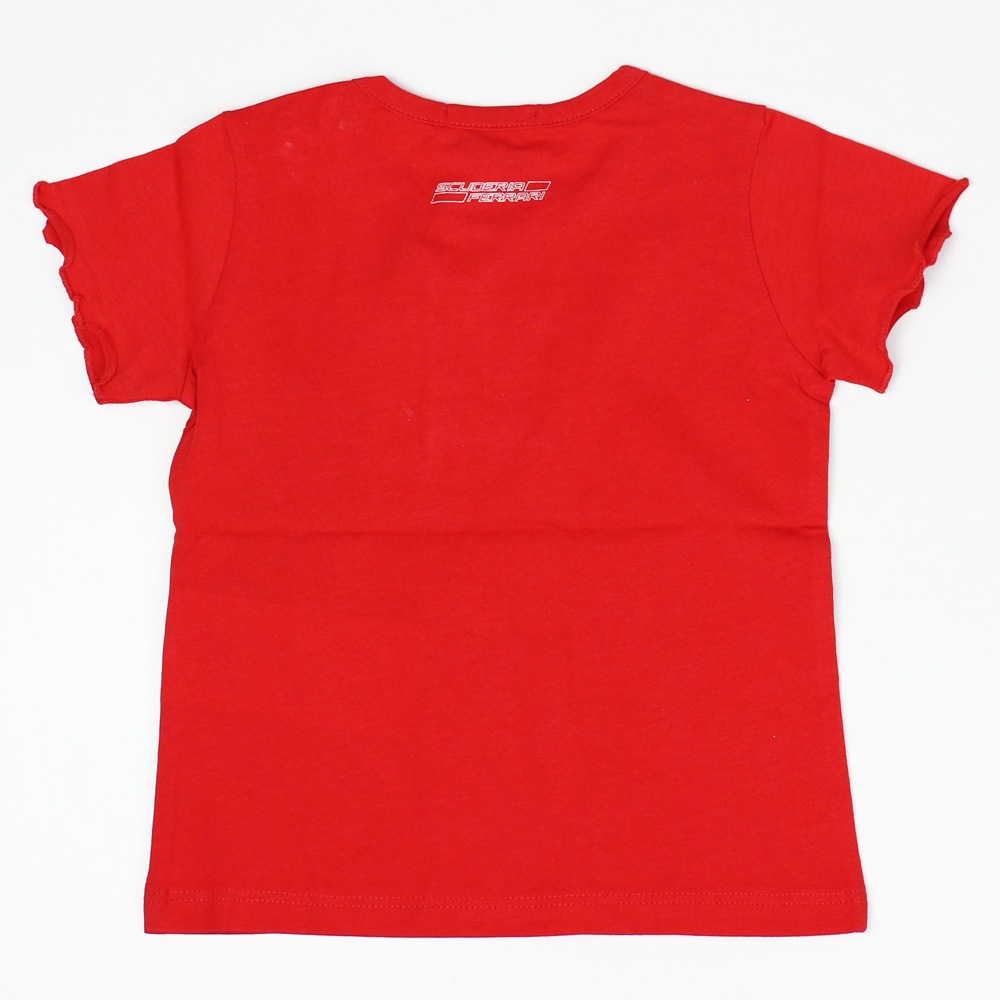 フェラーリ インファント GIRL Tシャツ レッド