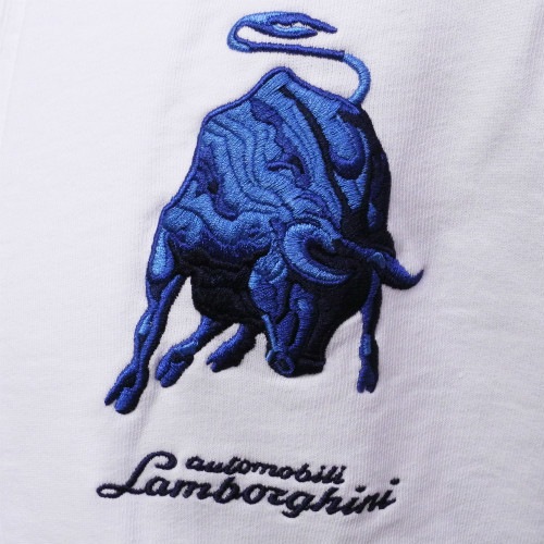 ランボルギーニ メンズ Bull LXIII ジップアップセーター ホワイト 9009558CCW035