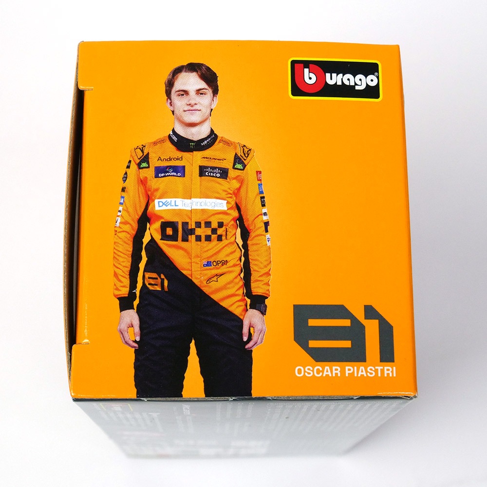 Bburago 1/43スケール マクラーレン F1 チーム MCL38 マイアミGP 2024