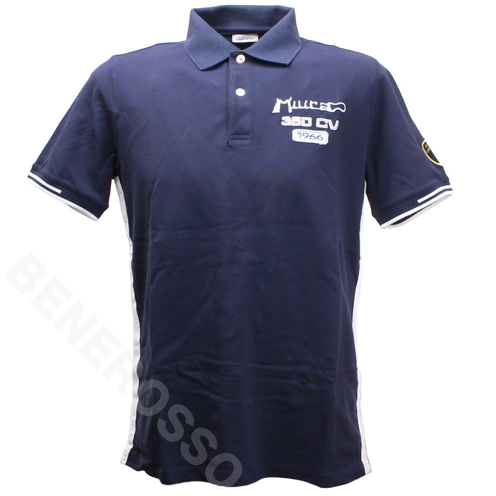 ランボルギーニ メンズ Miura SS ポロ ネイビー（Blu Achelous）9012212CCU194 
