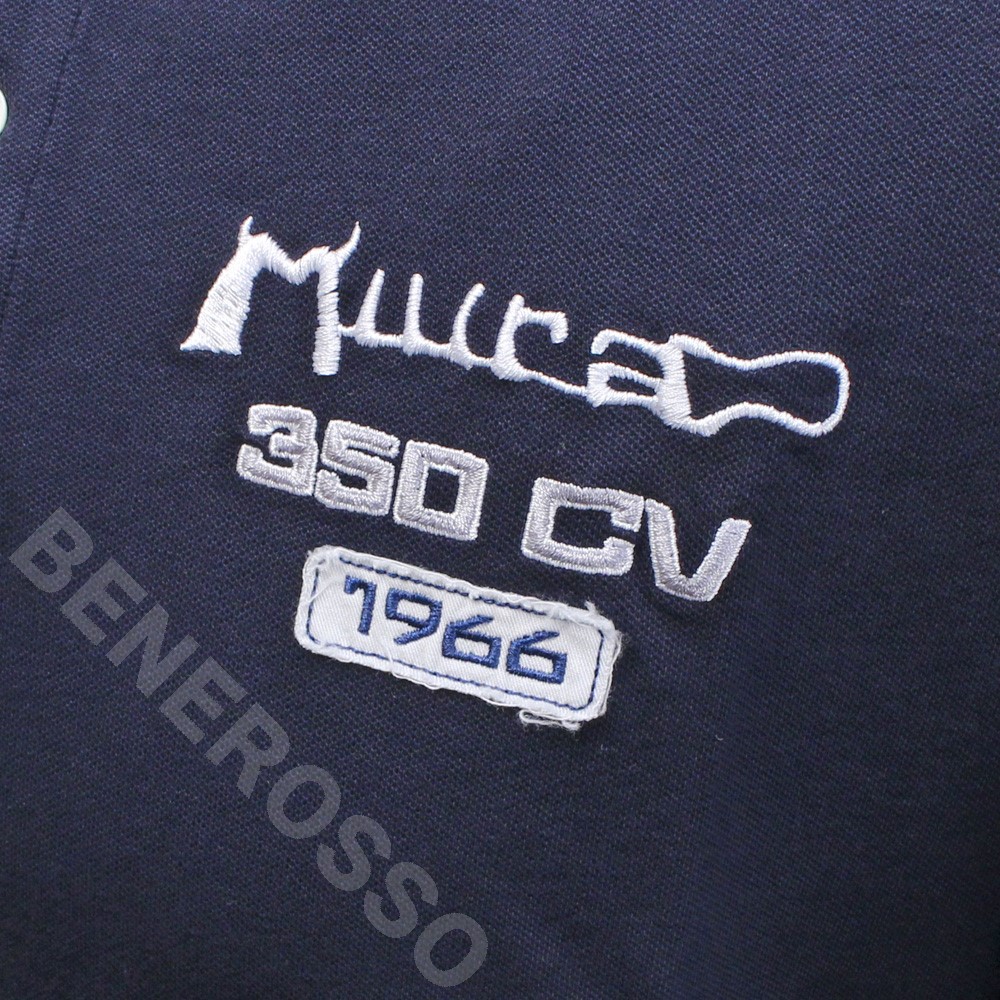 ランボルギーニ メンズ Miura SS ポロ ネイビー（Blu Achelous）9012212CCU194 