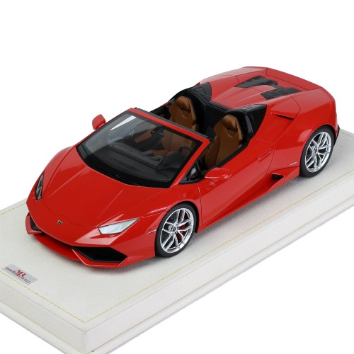 MRコレクション 1/18スケール ランボルギーニ ウラカン P610-4 spyder Rosso Mars LAMBO020F
