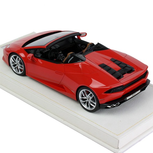 MRコレクション 1/18スケール ランボルギーニ ウラカン P610-4 spyder Rosso Mars LAMBO020F
