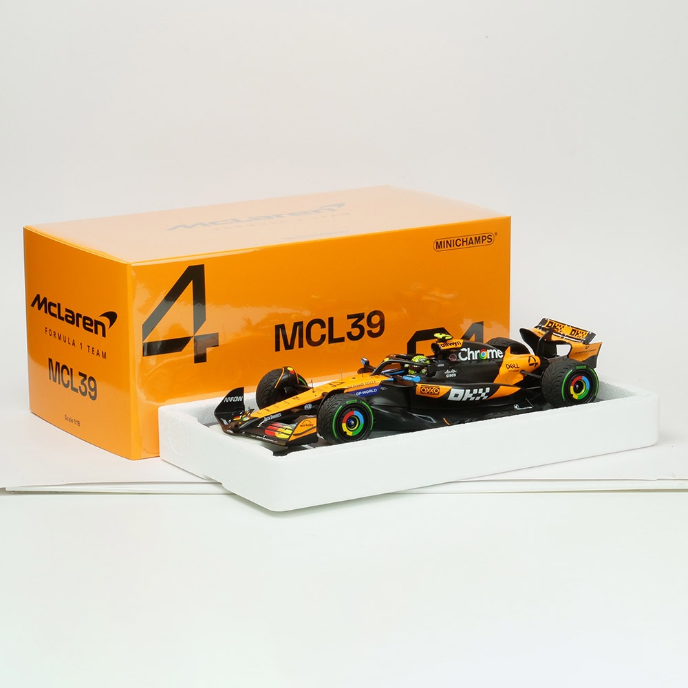 メンディーのフリスビー MINICHAMPS 1/18スケール マクラーレン F1チーム MCL39 L.ノリス