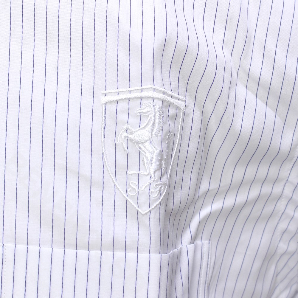 メモラビリア フェラーリ 2013 SFクルー支給用 トラベルシャツ スクデットマーク刺しゅう入り Lサイズ（未使用）【返品・交換対象外】