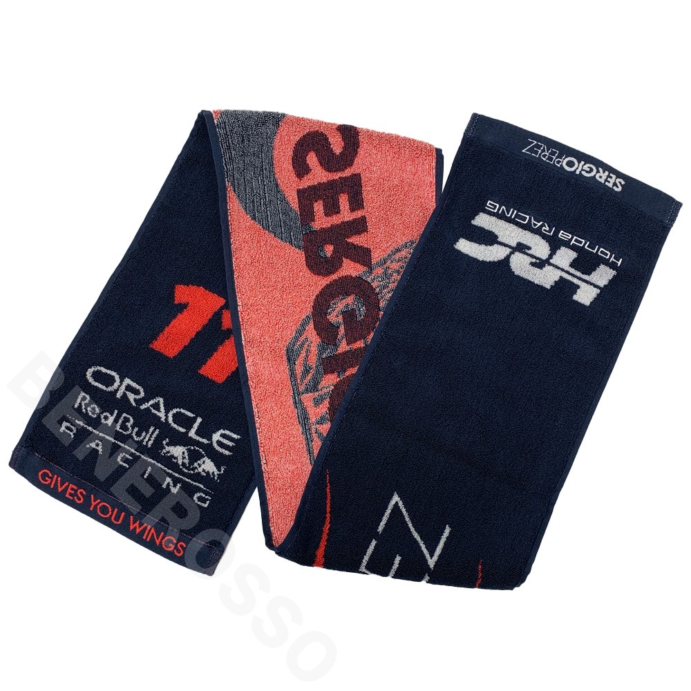 レッドブル 日本限定 S.ペレス タオルマフラー ネイビー RBR-ES-2203