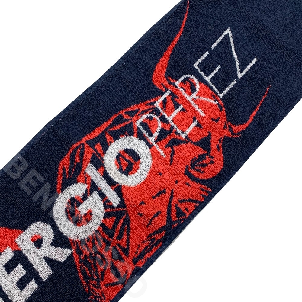 レッドブル 日本限定 S.ペレス タオルマフラー ネイビー RBR-ES-2203