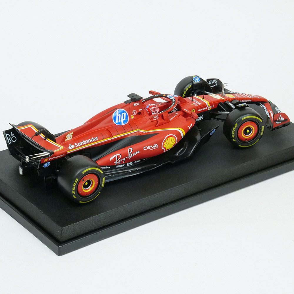 BBURAGO 1/18スケール フェラーリ SF24 C.ルクレール #16 2024 レッド 18-16815CL