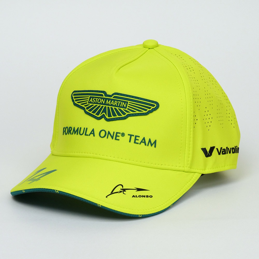 アストンマーチン アラムコ F1 チーム F.アロンソ キャップ2025 ライム