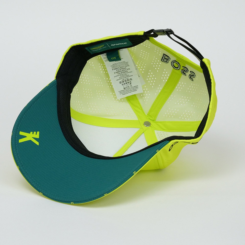 アストンマーチン アラムコ F1 チーム F.アロンソ キャップ2025 ライムグリーン 701233023-002