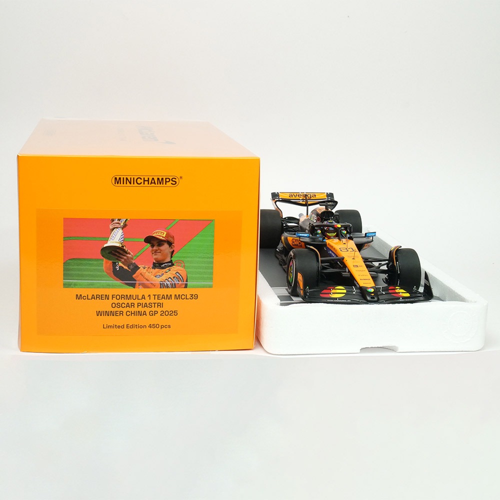 MINICHAMPS 1/18スケール マクラーレン F1チーム MCL39 O.ピアストリ