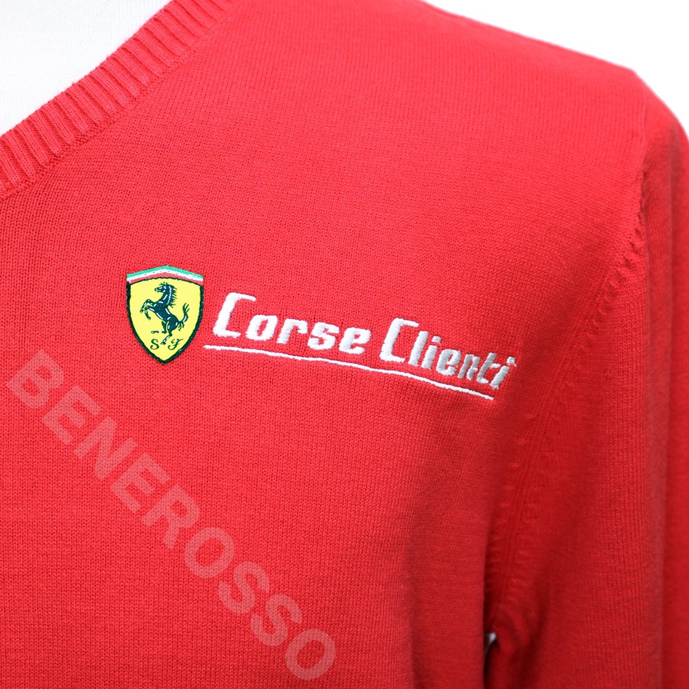 フェラーリ 2013 SF Corse Clienti スプリングサマーセーター Lサイズ【返品・交換対象外】