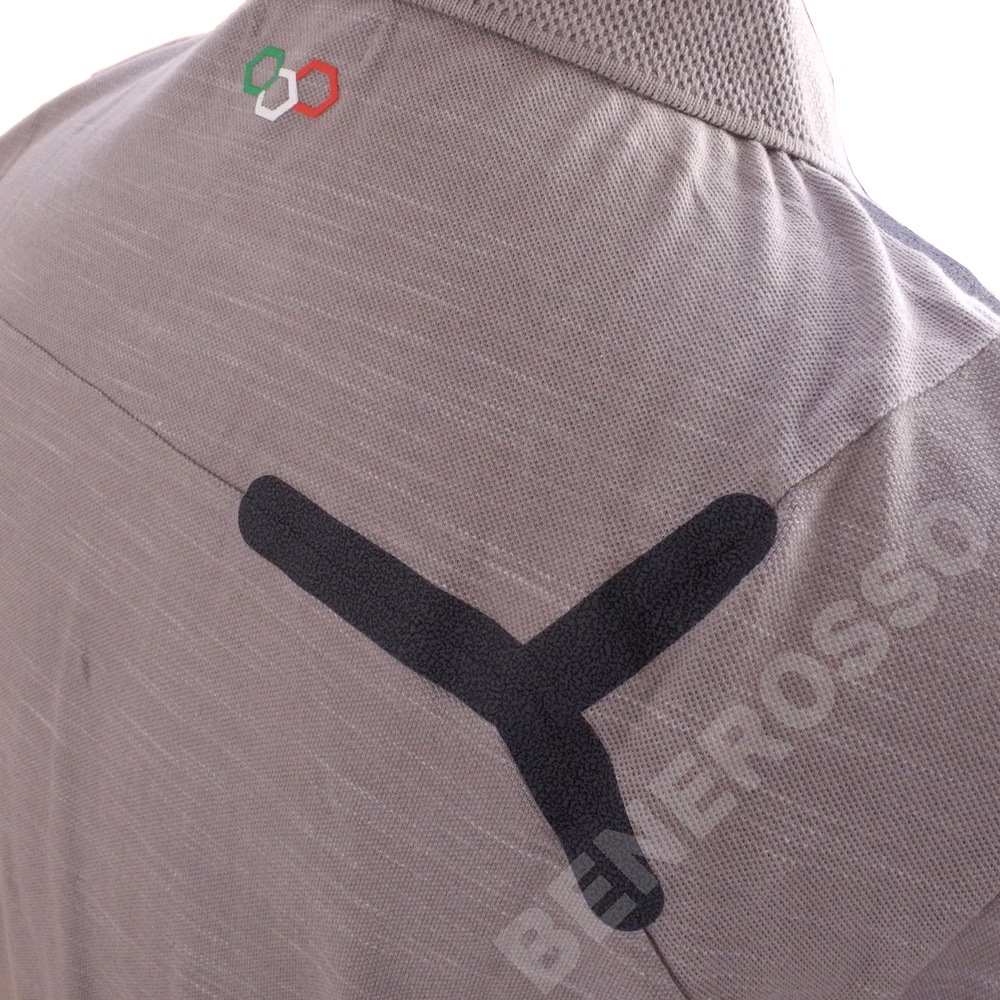 ランボルギーニ メンズ Pilota Ufficiale ポロ グレー（Gregio Antares Melange）9012192CCE104 