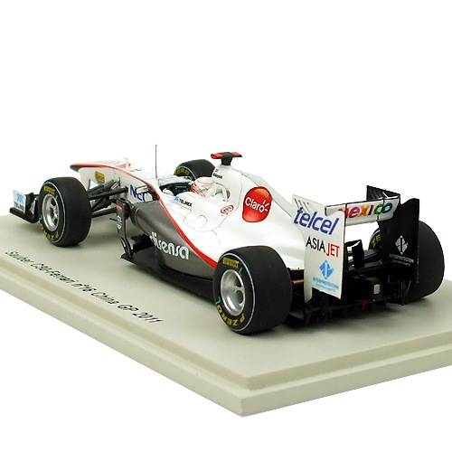 Spark 1/43スケール ザウバー C30 #16 小林可夢偉 2011 中国GP S3018