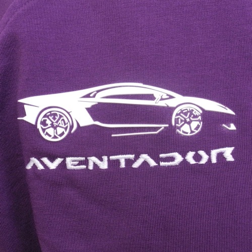 ランボルギーニ メンズ Aventador スウェット ジャケット プラム 9011114CCV026