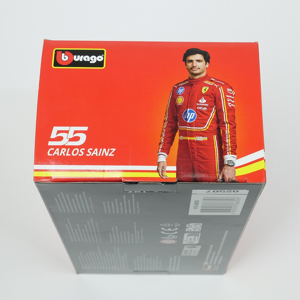BBURAGO 1/43スケール フェラーリ SF24 ルクレール &サインツ F1