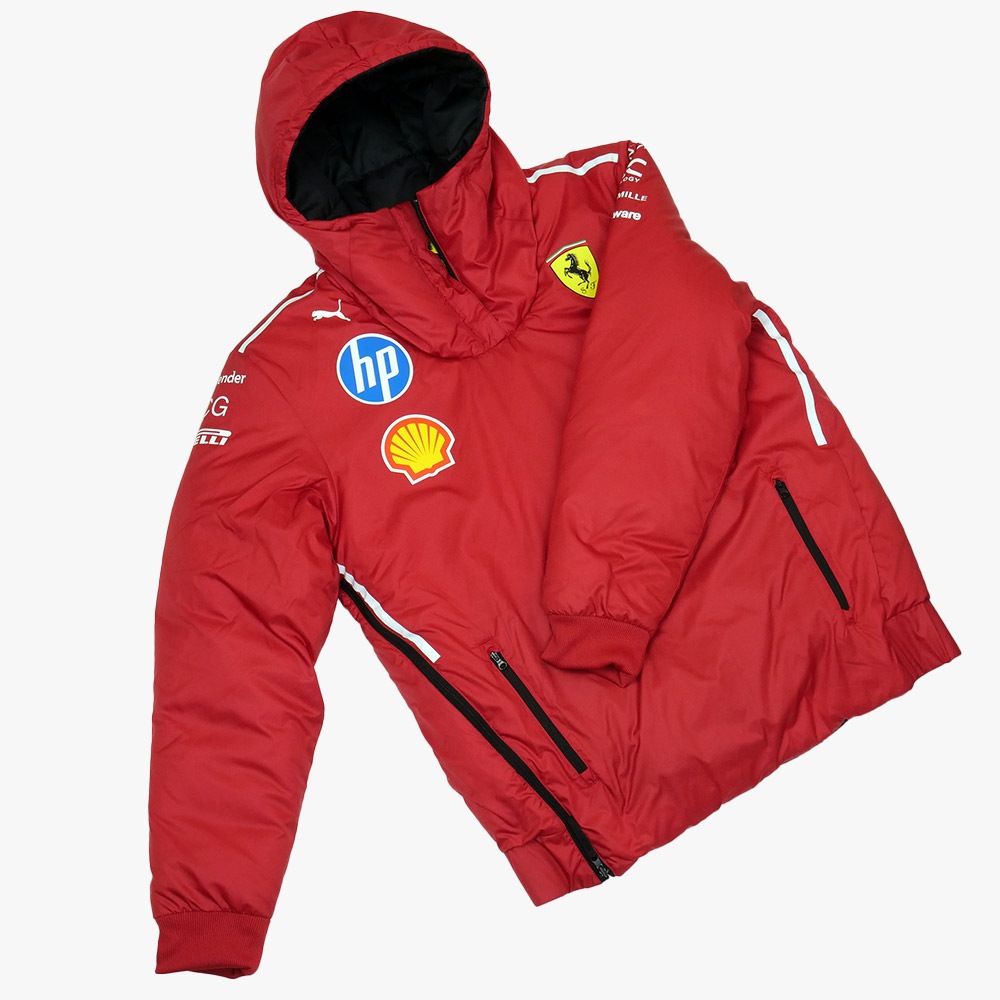 スクーデリアフェラーリ　レインジャケット Scuderia Ferrari F1 Team Pro Rain Jacket 2024 Red | eBay