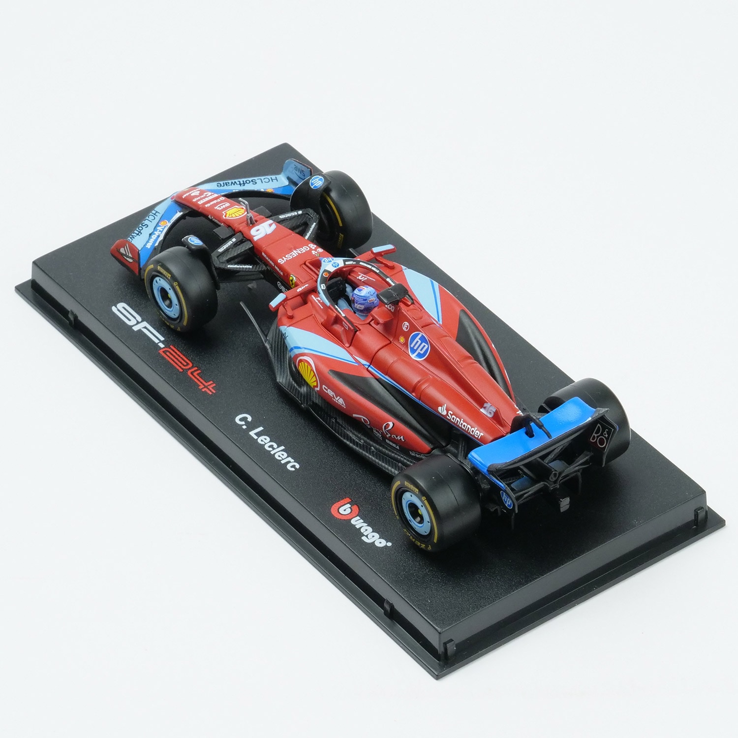 Bburago 1/43スケール フェラーリ SF-24 マイアミGP 2024 #16 C