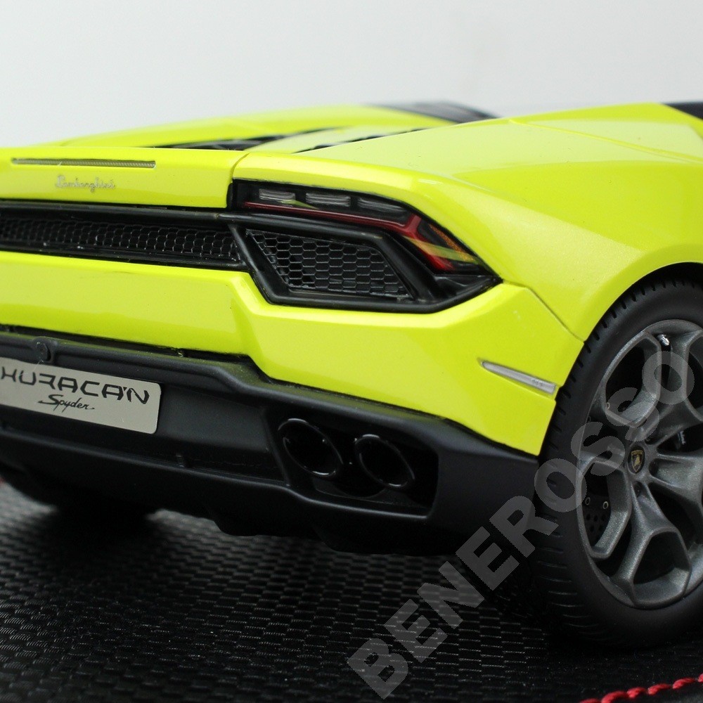 MRコレクション 1/18スケール ランボルギーニ ウラカン LP580-2 RWD スパイダー Giallo Tenerife LAMBO026A