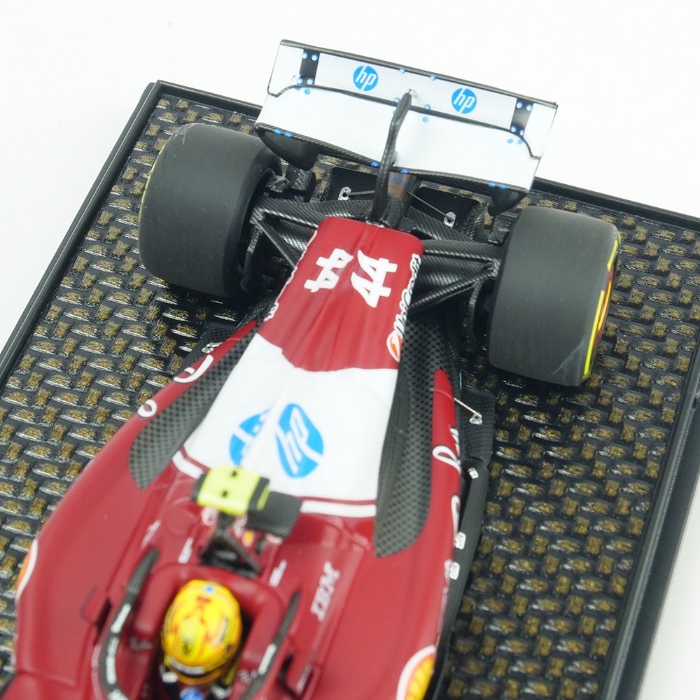 BBR MODELS 1/43スケール フェラーリ SF-25 L.ハミルトン 中国GP スプリントレース 2025 ウィナーレッド PBBR254344