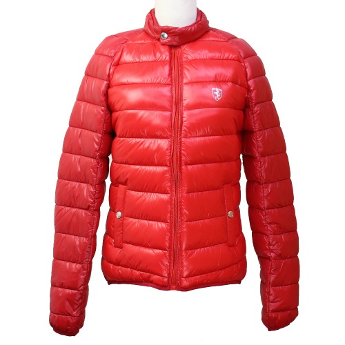 フェラーリ レディース アーバン バイカラー ウインター ジャケット レッド