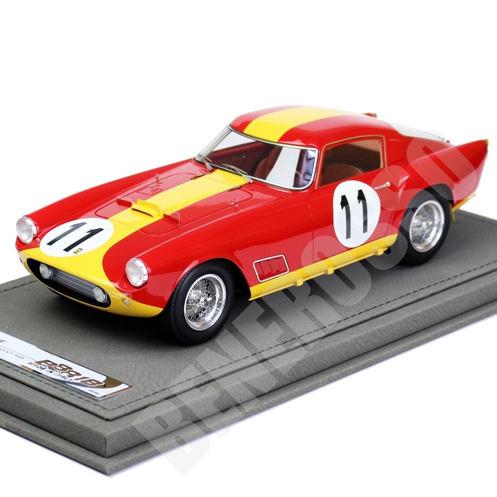 BBR MODEL 1/18スケール フェラーリ 250 TDF s/n 1321 GT Le Mans 1959 No.11 BBR1836V