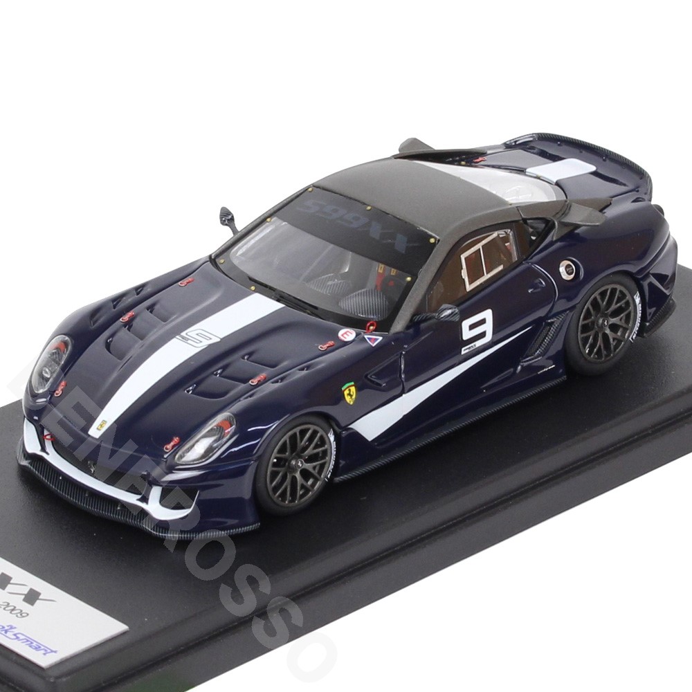 Look Smart 1/43スケール フェラーリ 599XX “Versione Clienti” #9 Blu Scozia / Grigio Ghisa Opaco LS368C