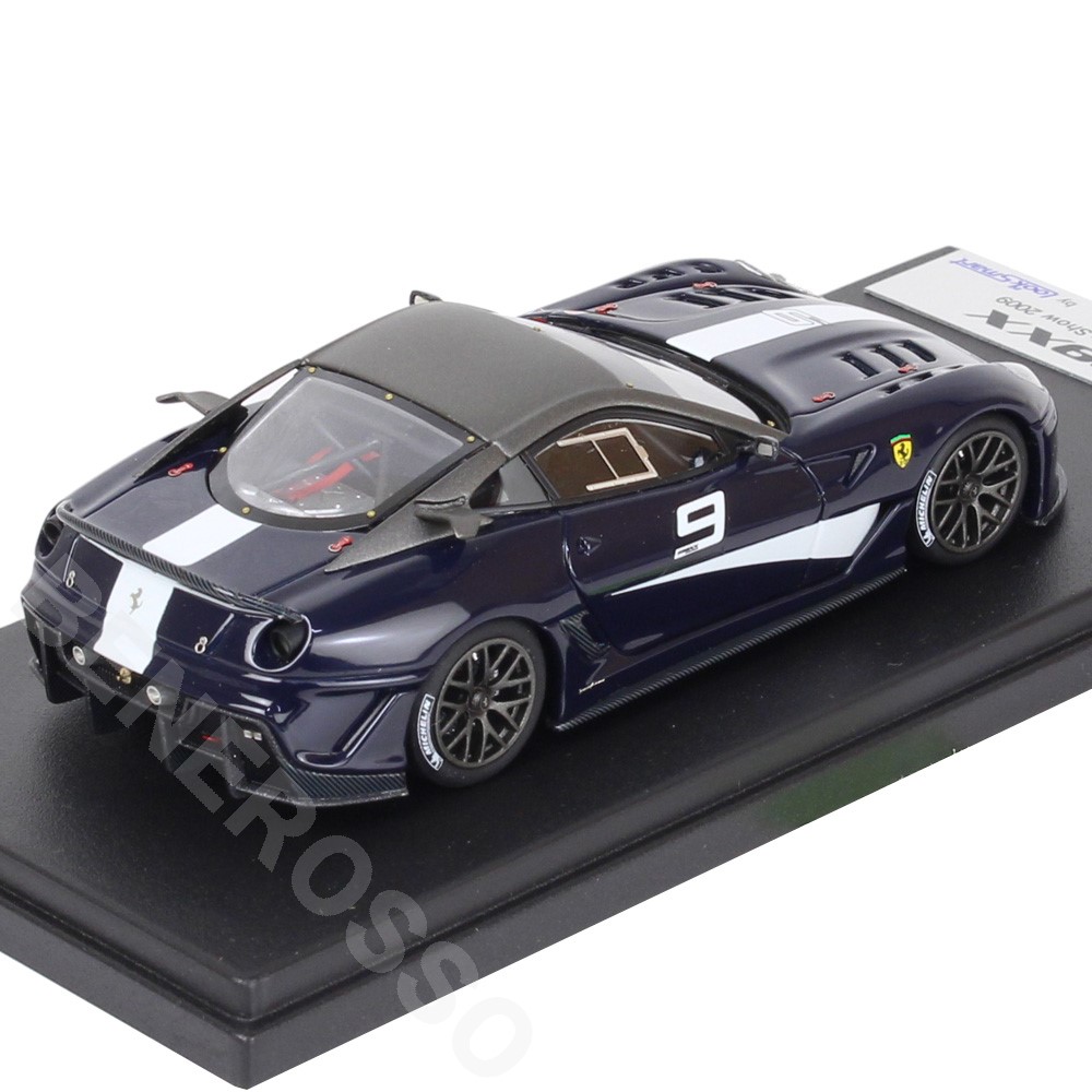 Look Smart 1/43スケール フェラーリ 599XX “Versione Clienti” #9 Blu Scozia / Grigio Ghisa Opaco LS368C