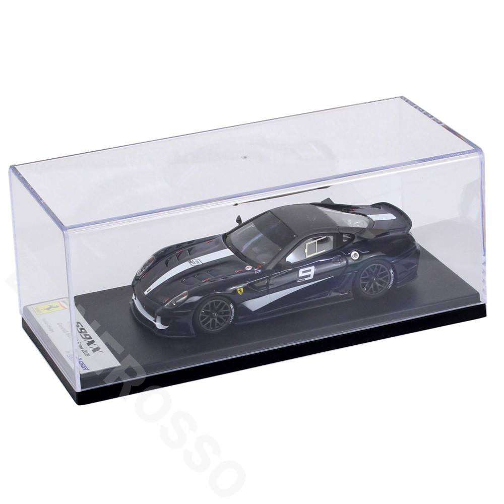 Look Smart 1/43スケール フェラーリ 599XX “Versione Clienti” #9 Blu Scozia / Grigio Ghisa Opaco LS368C