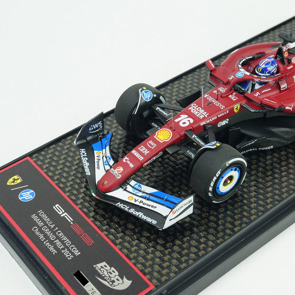 BBR Ferrari フェラーリ SF-25 1/43スケールモデル BBR MODELS 1/43スケール フェラーリ SF-25 C.ルクレール マイアミGP