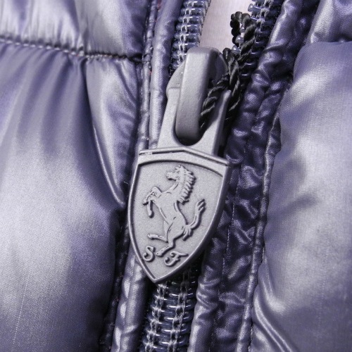 フェラーリ レディース アーバン バイカラー ウインター ジャケット グレー