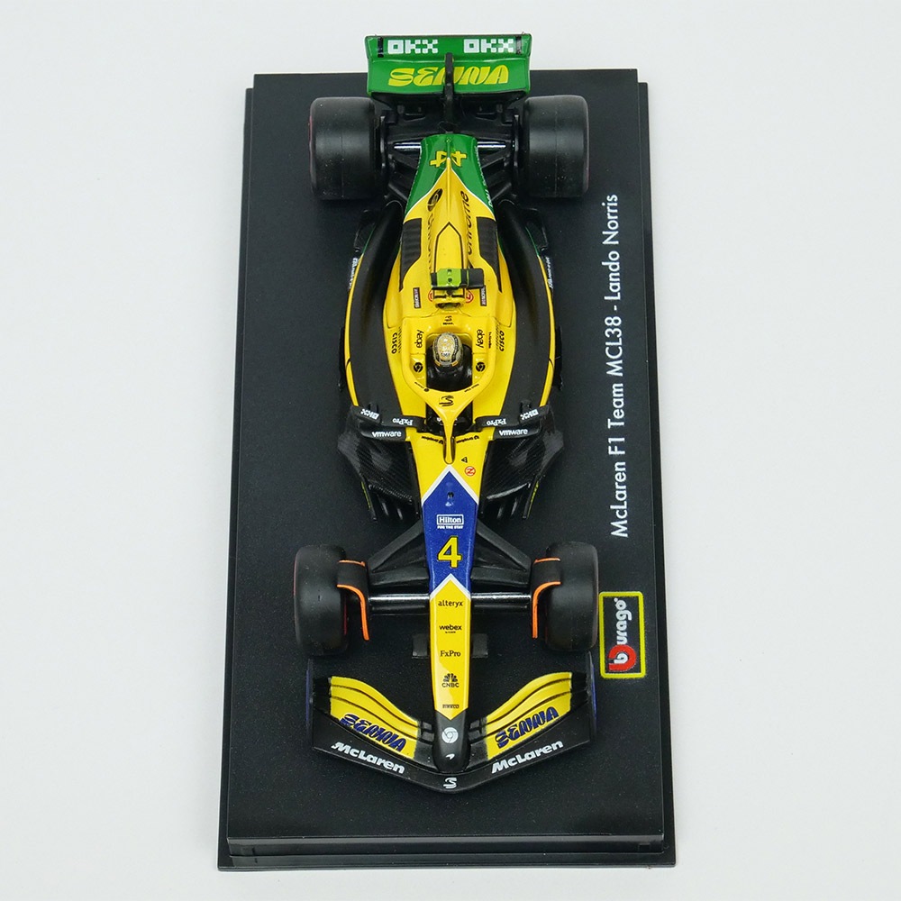 BBURAGO 1/43スケール マクラーレン F1 チーム MCL38 L.ノリス 2024