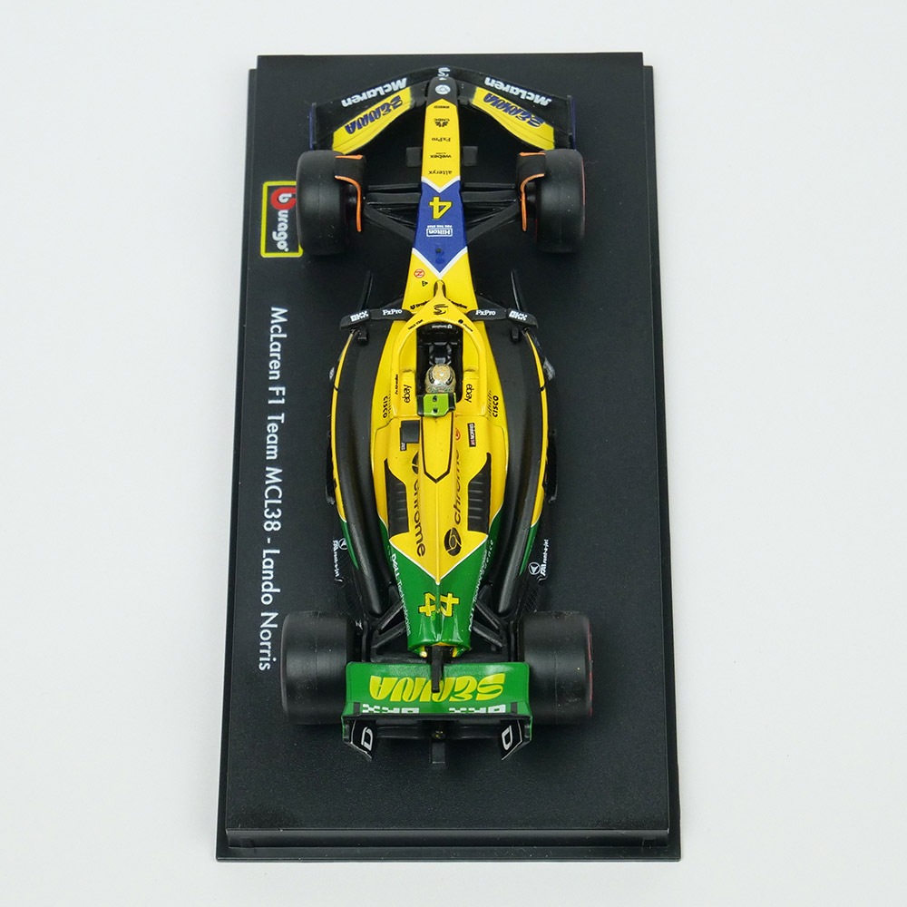 1/18 ミニチャンプス マクラーレンF1 MCL38 モナコGP L.ノリス ブラゴ 1/43 マクラーレン F1チーム MCL38 2024 F1 モナコGP