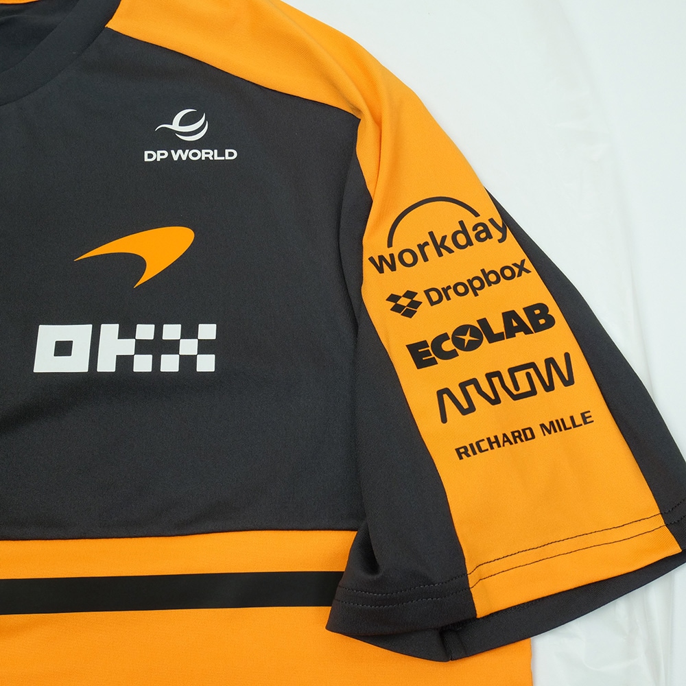 F1 チームウエア(本物) PUMA マクラーレン F1チーム L.ノリス Tシャツ 2026 オレンジ 713953