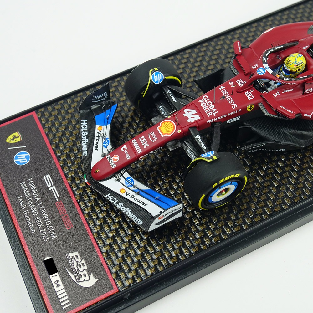 BBR MODELS 1/43スケール フェラーリ SF-25 L.ハミルトン マイアミGP